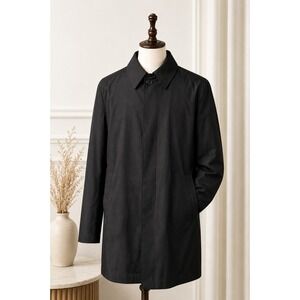 Hugo Boss Black Car Coat Waterproof Minimalist Quiet Luxury Commuter XL‎